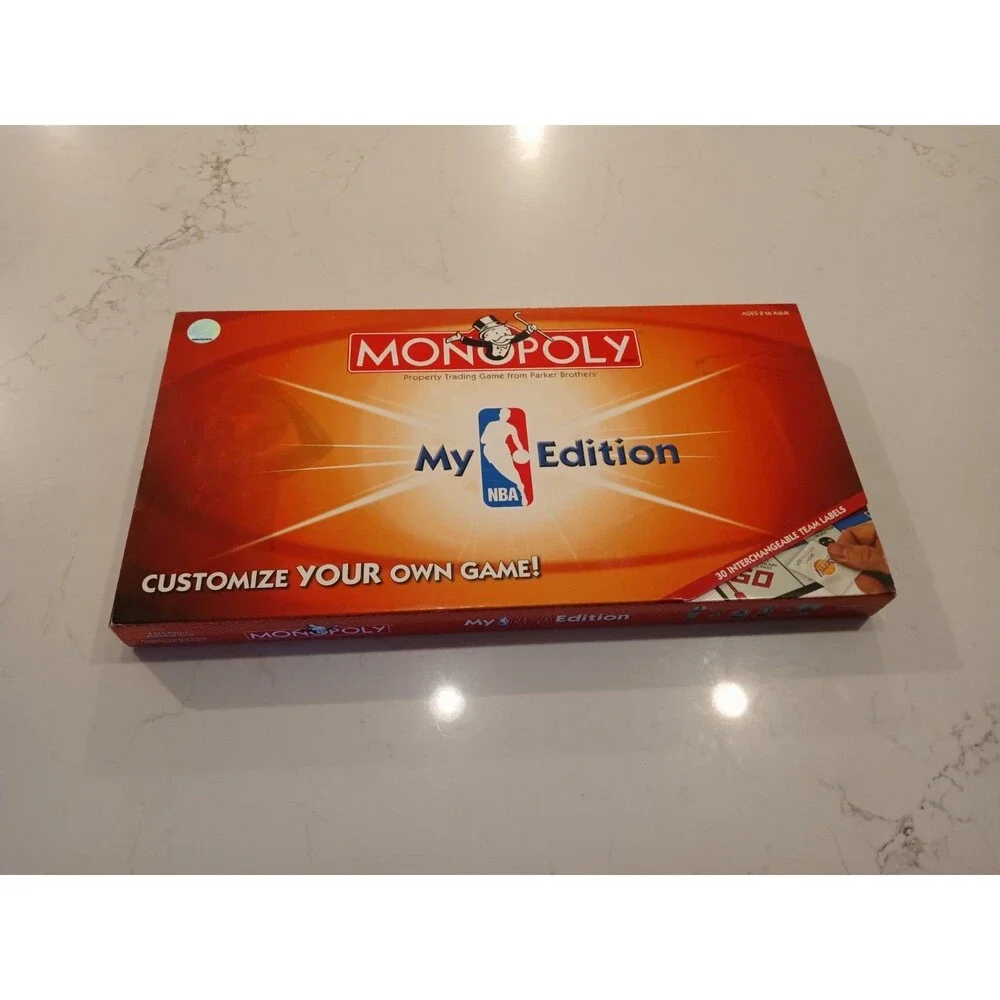 Monopoly My NBA Basketball Edition 2006 Used EUC All Pieces Present